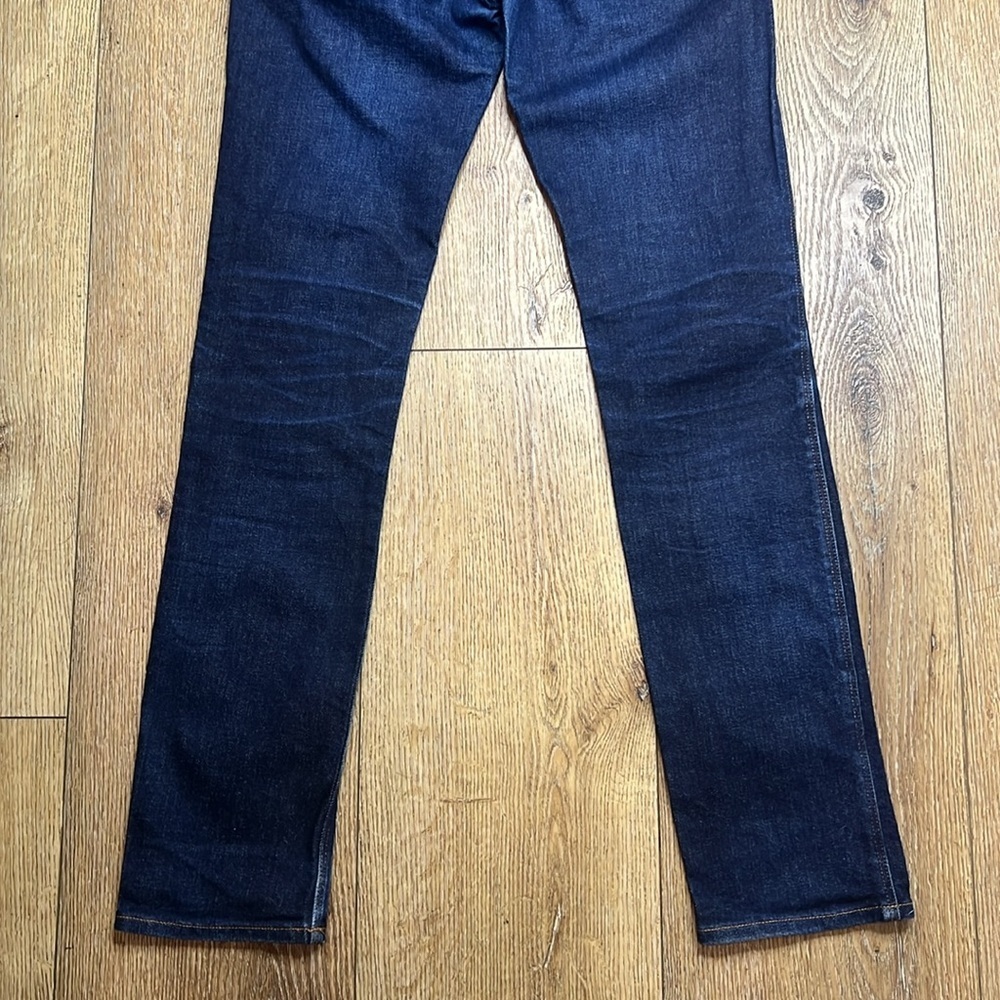 Acne Studios Max Raw Slim Straight Jeans Size 29 - Picture 7 of 9